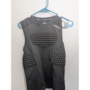 Men's Baseball Chest Protector Vest Rib Heart Sternum Guard Padded Shirt